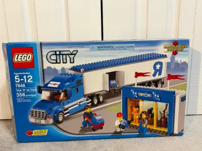 Lego City 7848 - Toys R Us Truck - 100% Complete - Retired Set, View more
