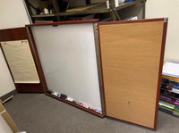 Conference Cabinet with pin and whiteboard