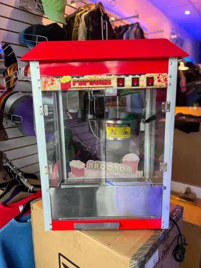 Omcan 8oz Commercial Popcorn Machine, View more