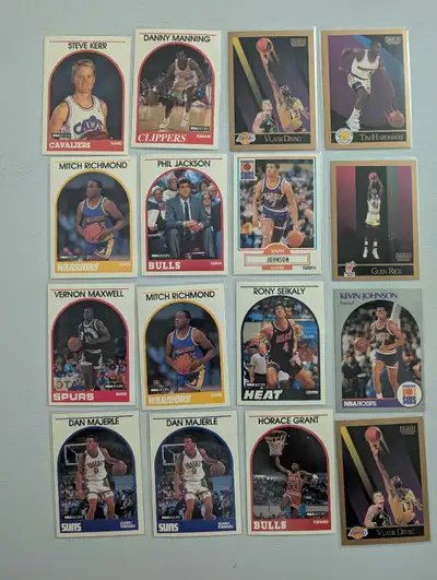 Vintage NBA Trading Cards Lot – 90s Classics! Selling a great mixed lot of original NBA trading card...