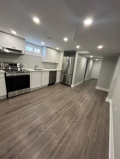Immaculate 2 Bedroom Basement Apartment for Rent with Backyard