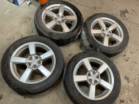 225/55R18 Goodyear Allseason tires on Mitsubishi RVR RIMS $800