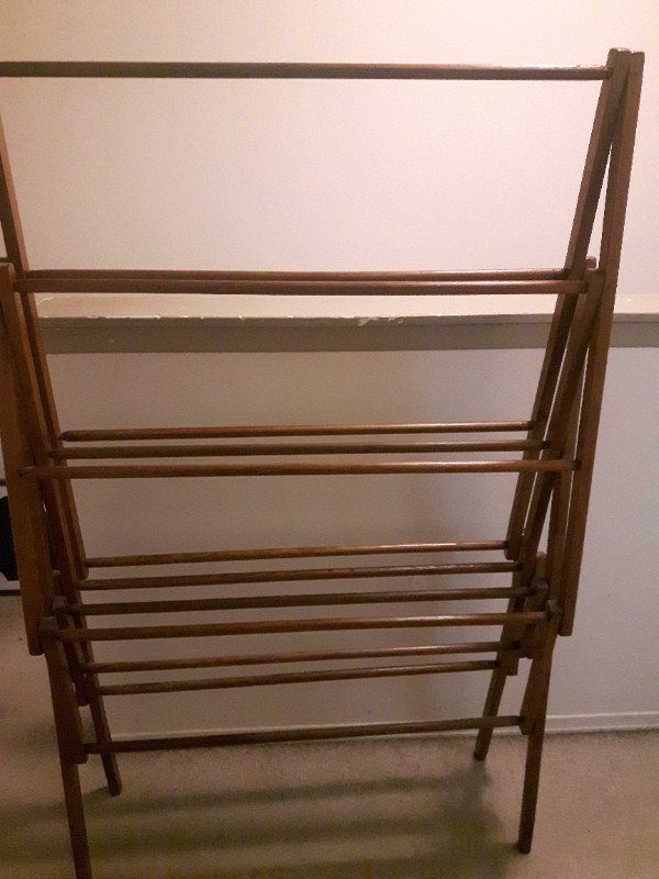 Indoor wooden drying rack in Health & Special Needs in St. Catharines