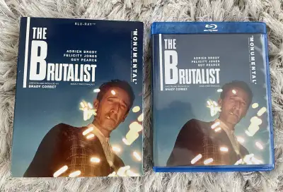 The Brutalist Blu Ray With Slipcover, View more