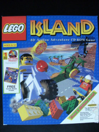 Lego Island (PC CD-Rom - 3D Action Adventure Game) NEW