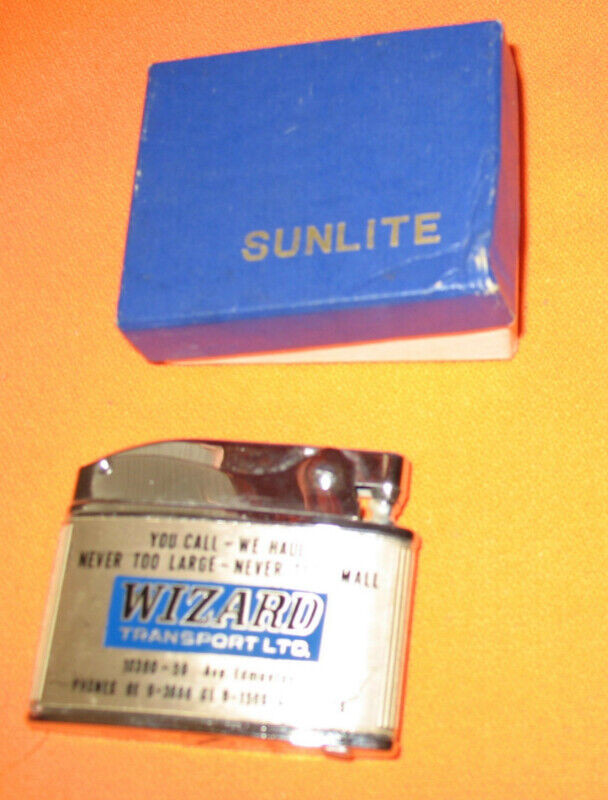 SUNLITE  Lighter  "Wizard Transportation" (Wick) - (NEW) dans Art et objets de collection  à Ville d’Edmonton - Image 3