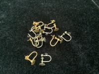 Converters for non pierced Earrings to Screw  one.