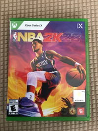 NBA 2K23 for Xbox series X for SALE OR TRADE