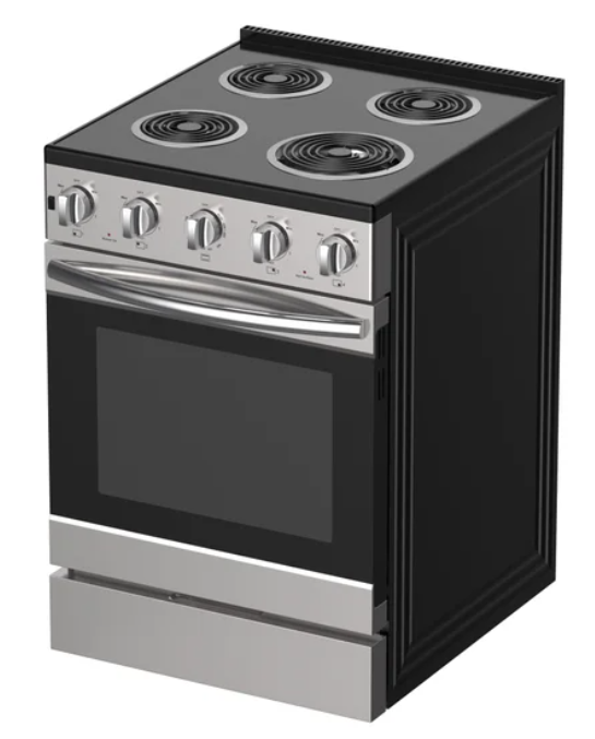 Stove 24" Element 3.7 cu. ft -Electric Range Coil top -NEW, SALE in Stoves, Ovens & Ranges in Mississauga / Peel Region - Image 4