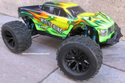 New HSP Wolverine Pro Version 1/10 Scale Brushless Truck 4WD RTR, View more