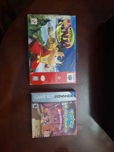 Nintendo 64 and GBA games complete, View more