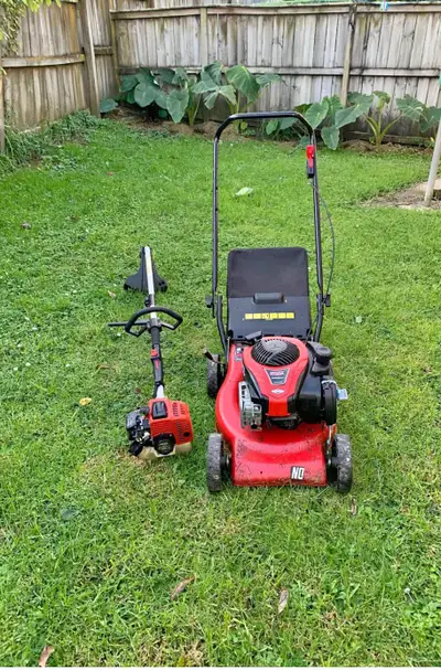 Any one looking to get rid of there old lawn mower or weed wacker doesn’t run or is taking up space