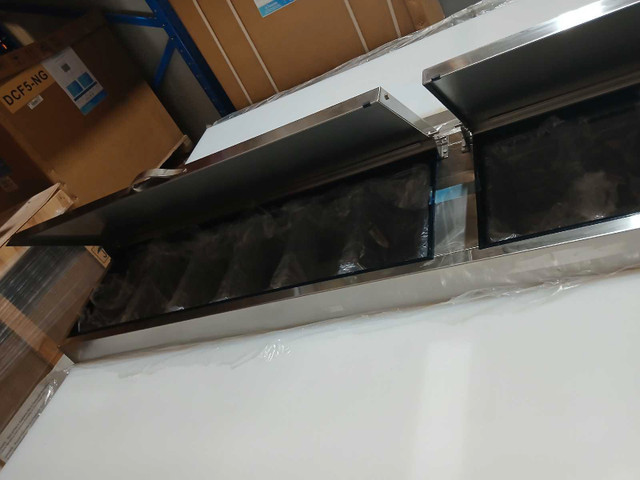 Commercial triple door pizza prep cooler!110v! cold in Refrigerators in Calgary - Image 3
