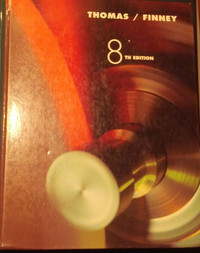 CALCULUS 8TH EDITION THOMAS/FINNEY