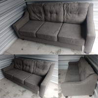 * * Free Delivery * * Ashley Furniture Grey Sofa / Couch