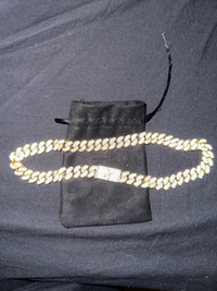 Iced out Cuban link chain 