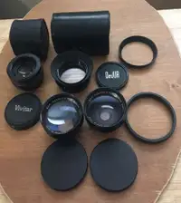 Lentilles pour Caméra / Camera Lens GPP, Vivitar, Dejur