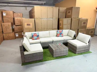 Ensemble Patio 7-Pièces NEUF! 7-Piece Patio Set NEW!, View more