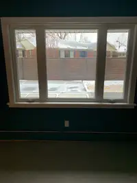 Large 3 pane window