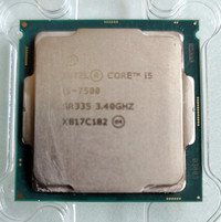 Intel i5 7500 CPU