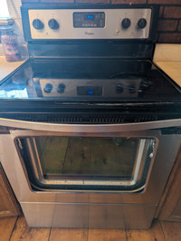 Stainless Whirlpool Stove