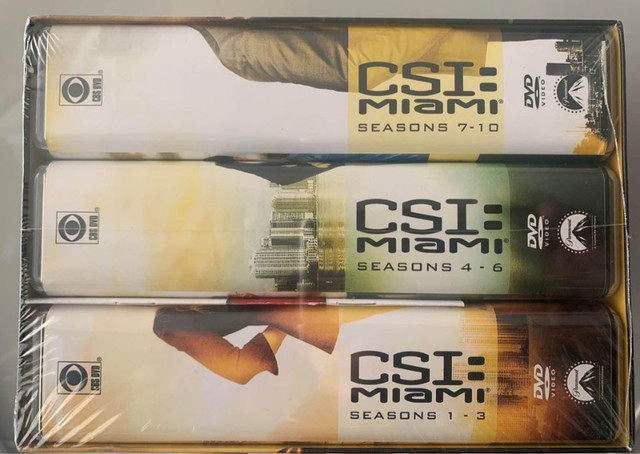 CSI MIAMI COMPLETE DVD box set in CDs, DVDs & Blu-ray in Markham / York Region - Image 3
