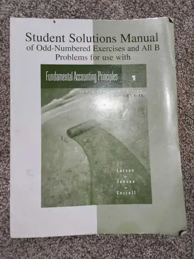 Fundamental Accounting Principles, View more