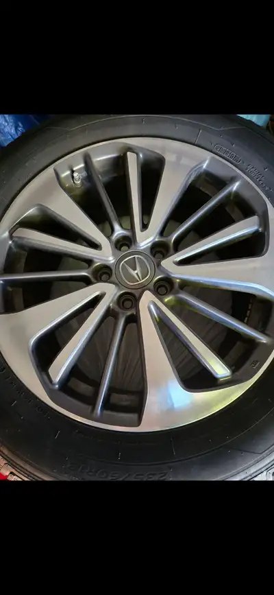 Tires bought in 2024 , replaced vehicle had snow tires on at the time. These are new. Complete set C...