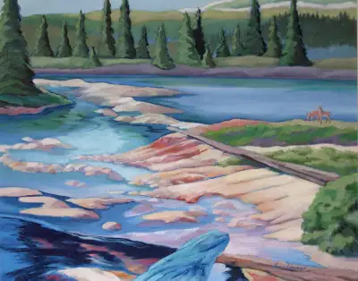 Original paintings by Pigeon-Labrecque, View more