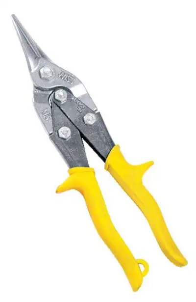 tin snips one yellow one green, View more