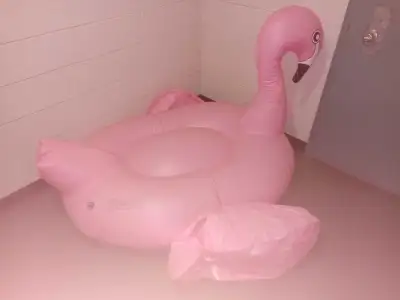 Giant Flamingo Inflatable Pool Float/ Bunkr, View more