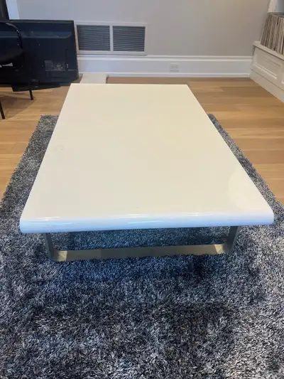 Modern White Gloss Coffee Table, View more