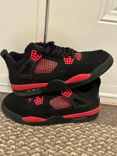 Jordan 4 Retro red, View more