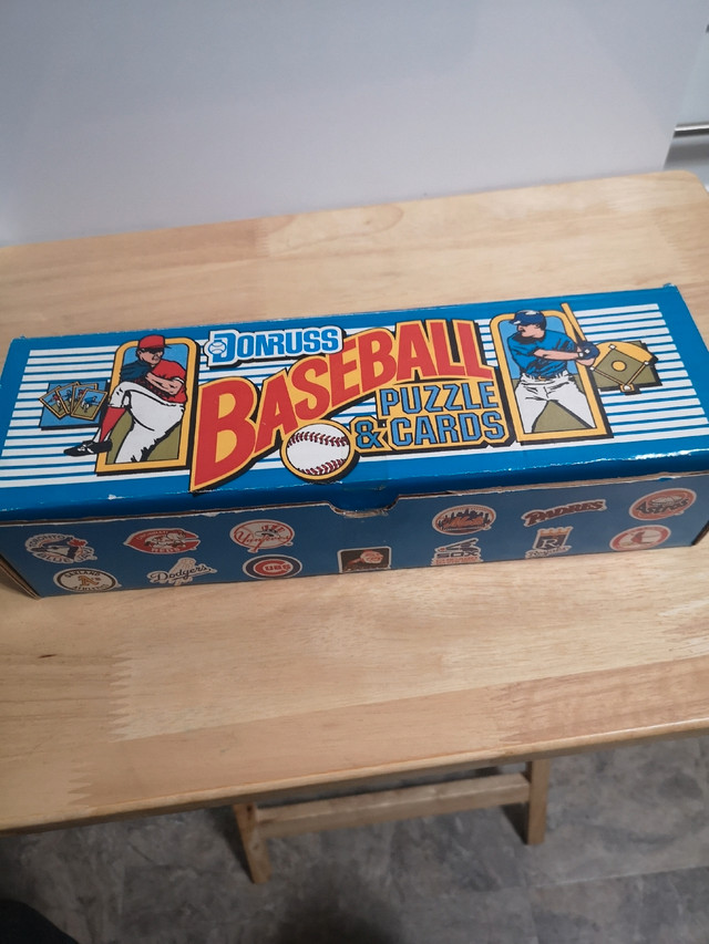 1989 Donruss Baseball FACTORY SEALED Puzzle & Cards  in Arts & Collectibles in Grand Bend