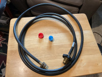 Two new propane hoses