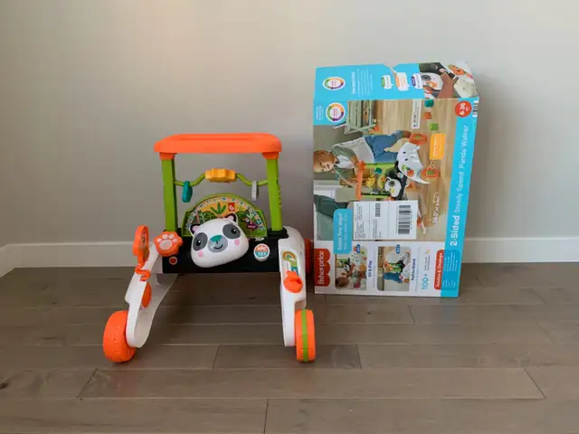 FISHER PRICE BABY STEPS PANDA TRAINING WALKER-LIKE NEW in Other in Edmonton - Image 2