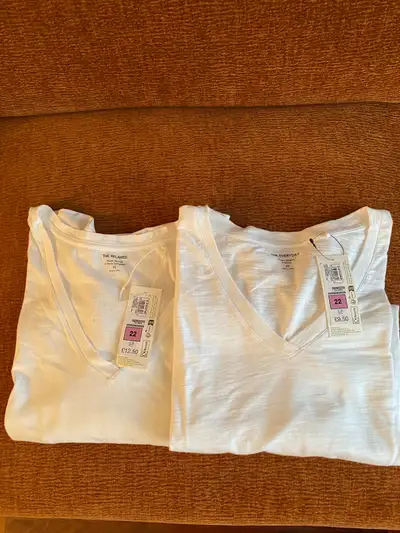 cotton top with V-neck, View more