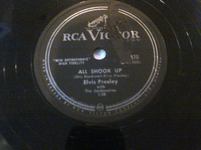 ELVIS PRESLEY LOST RECORDS DJ CLEAROUT RCA 78RPM  ALL SHOOK UP in Arts & Collectibles in Cambridge