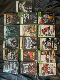 Assorted Xbox 360 games 