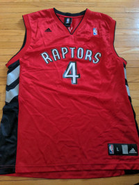 Raptors jersey, Chris Bosh, size large