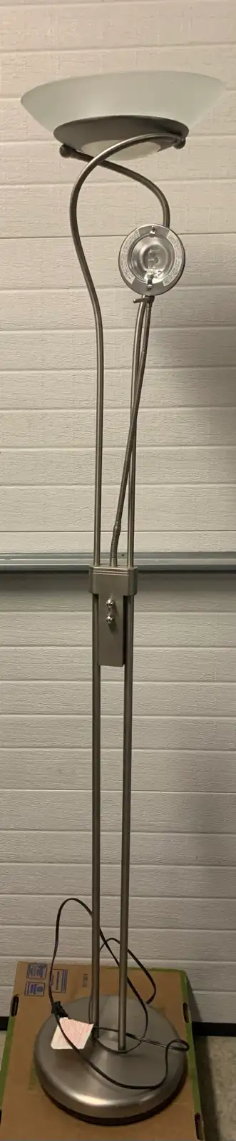 mother and child floor lamp, also known as a torchiere flr lamp, View more