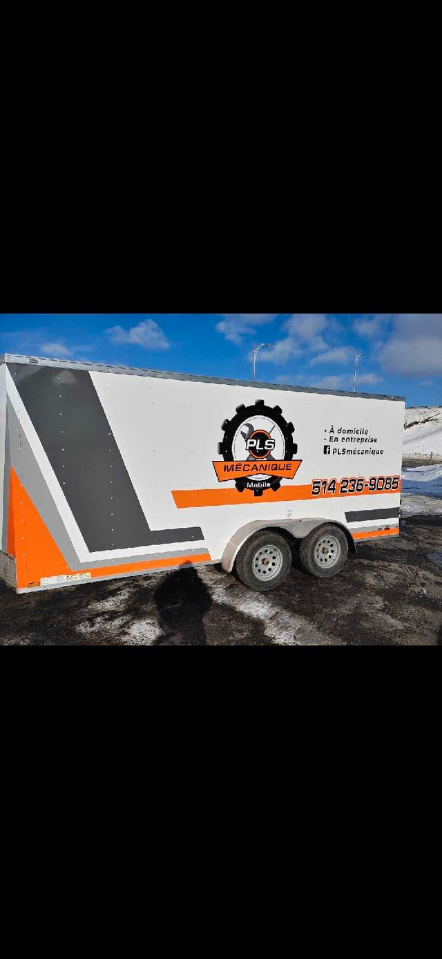 Remorque continental 7x16 double essieux dans Remorques utilitaires  à Trois-Rivières - Image 4