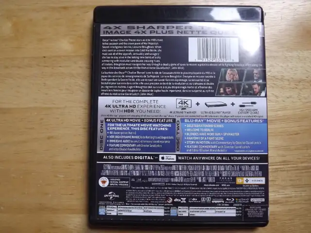 FS: "Atomic Blonde" (Charlize Theron) 4K Ultra HD + Blu-ray in CDs, DVDs & Blu-ray in London - Image 3