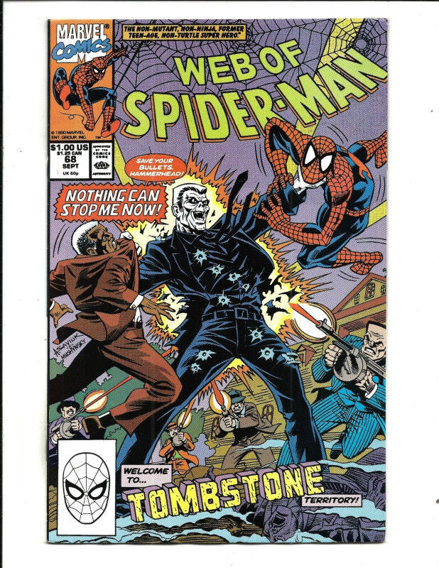 WEB OF SPIDER-MAN # 68 (SEPT 1990) in Comics & Graphic Novels in Longueuil / South Shore
