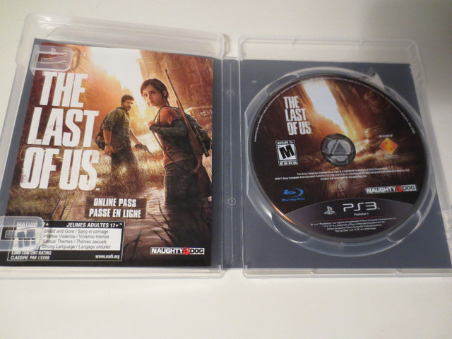 PS3 Game - The Last of Us - Original Release - Naughty Dog/Sony in Sony Playstation 3 in City of Halifax - Image 2