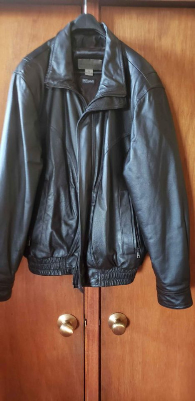 Men's Dark Brown Retreat Leather Jacket in Men's in Kitchener / Waterloo