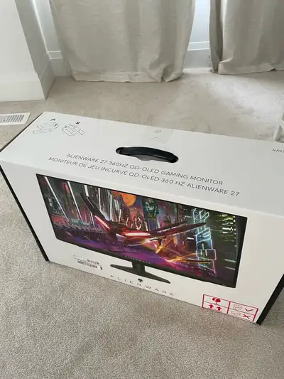 ALIENWARE QD OLED 1440p 360hz 27” aw2725df LIKE NEW, View more