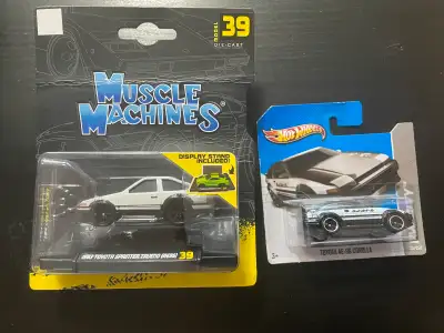 Brand new Both for $20 #Muscle Machine AE86 packaging has creases