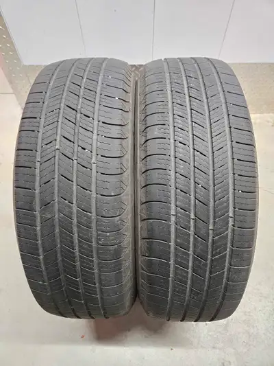 Two Michelin Defender all season tires. 225/65R17 good condition pair if you need two at an affordab...