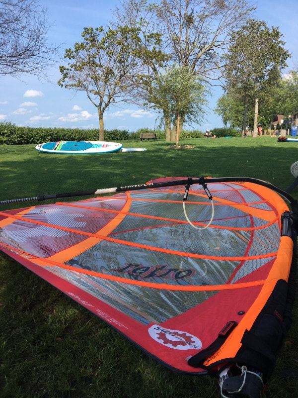 WIndsurfing Sail Sailworks Retro 8.5 High Performance Water Sports